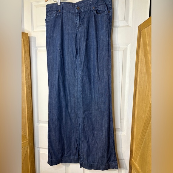 Citizens Of Humanity Denim - Citizens of Humanity Birkin #186 Low Waist Wide Leg Size 30 Cut 4553 Style 186-1